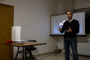 Angelo Natola, titolare della Technology Service, presenta il nebbiogeno Protect